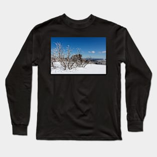 Snow on the mountainside 3 Long Sleeve T-Shirt